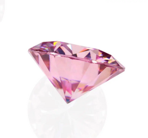 12.0-13.0mm Pink Hochwertiger DEF Moissanite im runden Brillantschliff für die Schmuckherstellung