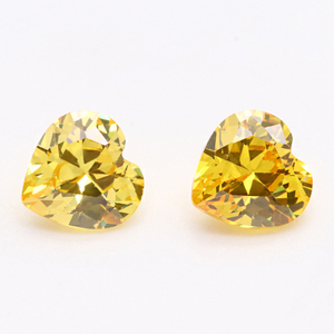 Direktverkauf der Fabrik von 3A High Quality 3EX Yellow Cubic Zirconia