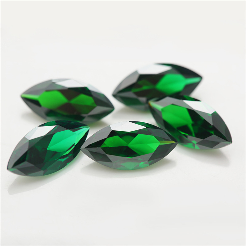 5A Custom Green Hersteller Großhandel Marquis Zirkonia für Schmuck