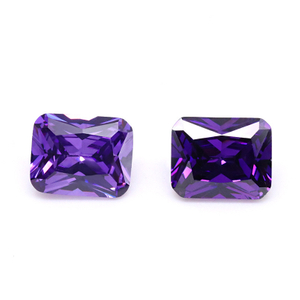 Mysterious Dark Purple 3A VVS Brilliant Cubic Zirkonia für die Schmuckherstellung