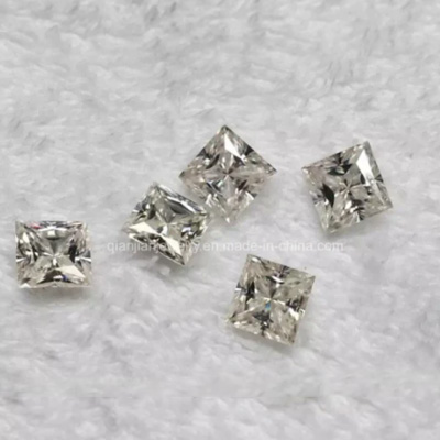 3 Karat Princess Cut Moissanite Vvs1 Diamond DE Farbe Niedriger Preis