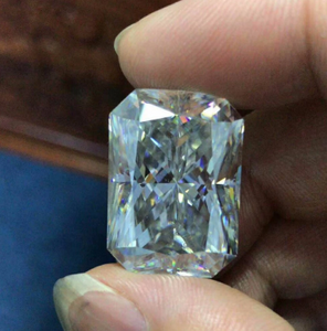 10*14mm D Farbe VVS Radiant Cut Hohe Qualität 3EX Fabrikpreis Moissanite Synthetisches Moissanite