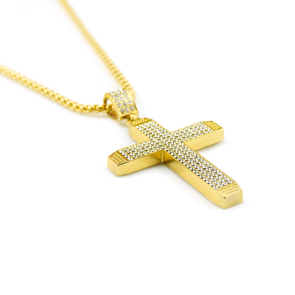 Hip Hop religiöses Kreuz Ecklace-Anhänger