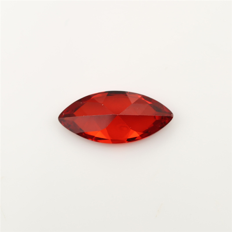 5A Custom Red Hersteller Großhandel Marquis Zirkonia für Schmuck