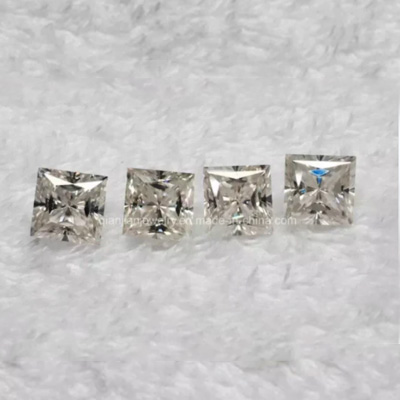 3 Karat Princess Cut Moissanite Vvs1 Diamond DE Farbe Niedriger Preis