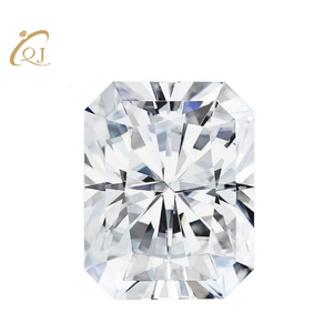 6*8mm D Color VVS Radiant Cut Hohe Qualität 3EX Neupreis Moissanite Synthetic Moissanite