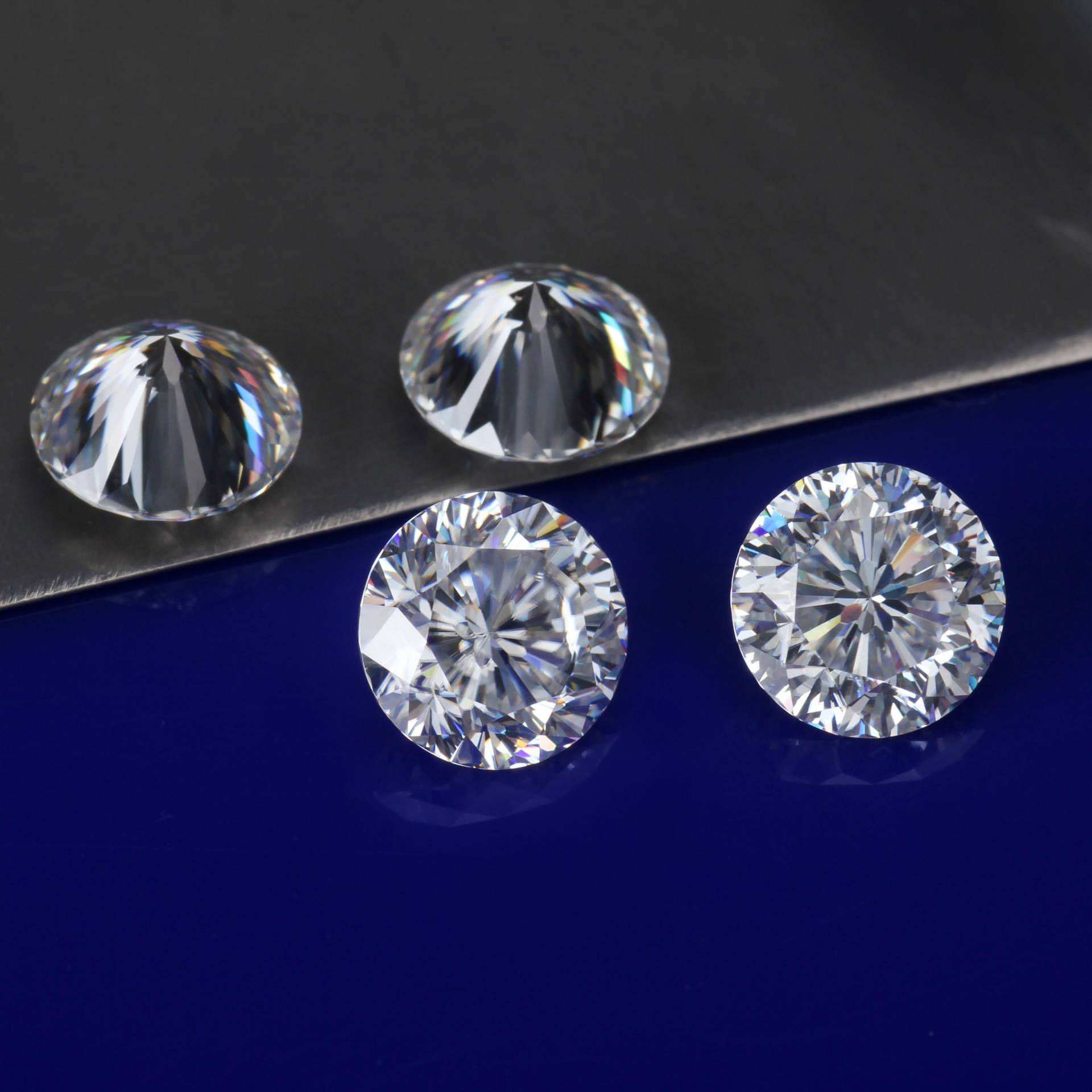 9,0 mm Morsonit Hochwertiger Neupreis VVS Synthetic Moissanite