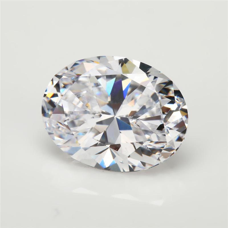 5*7mm Oval Cut VVS Qualität 3EX Fabrik Großhandelspreis D Farbe Moissanite Synthetisches Moissanite