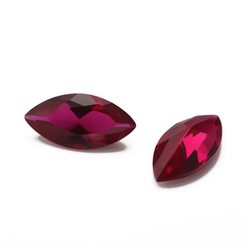 8# Marquis Red Corundum Hersteller vertreibt direkt Rubinschmuck