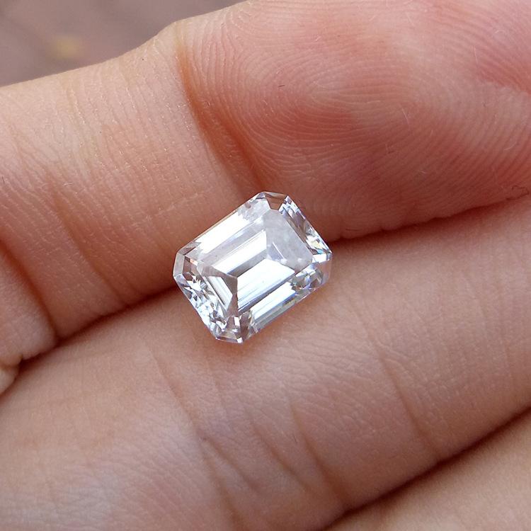 4*6mm Qualitäts-Fabrikpreis D Farbe VVS 3EX Moissanite Synthetic Moissanite