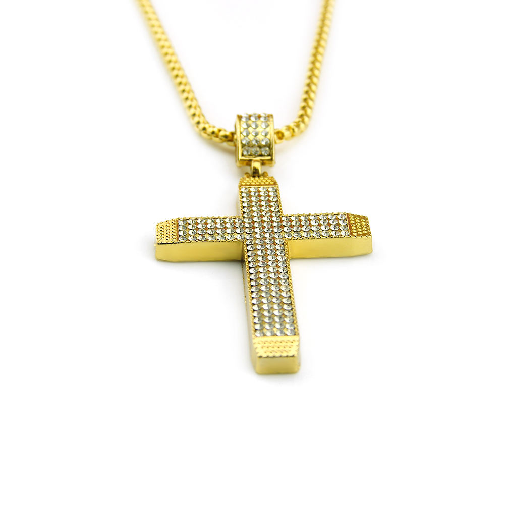 Hip Hop religiöses Kreuz Ecklace-Anhänger