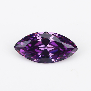 5A Custom Shiny Purple Hersteller Großhandel Marquis Zirkonia für Schmuck