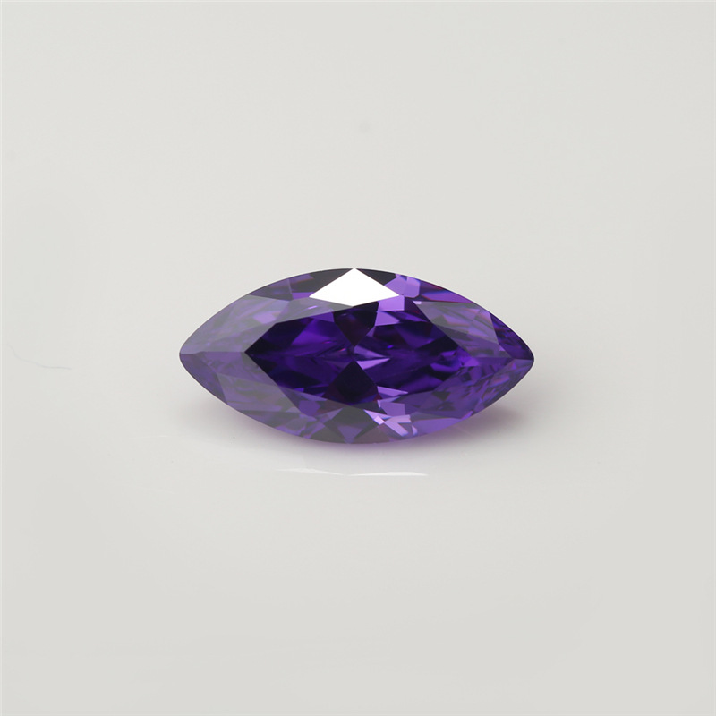 5A Custom Purple Hersteller Großhandel Marquis Zirkonia für Schmuck