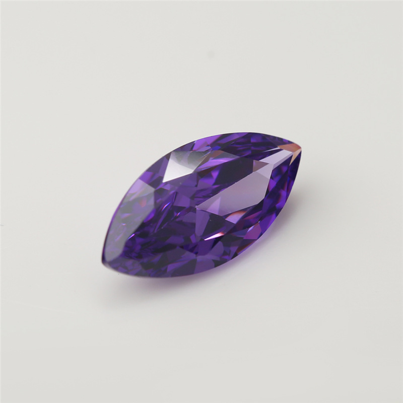 5A Custom Purple Hersteller Großhandel Marquis Zirkonia für Schmuck