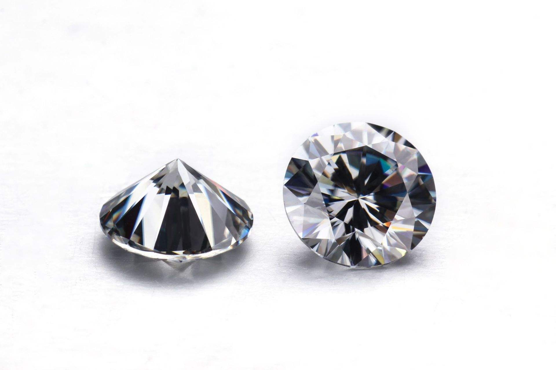 9,5 mm Morsonit Hochwertiger Fabrikpreis VVS Synthetischer Moissanite