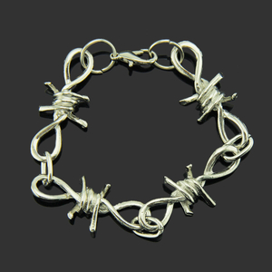 Großhandels-Edelstahl-Armband-Hip-Hop-Halskette, die Modeschmuck herstellt