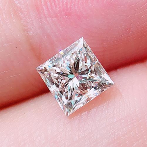 9,5 mm Princess Cut VVS 3EX Fabrik Großhandelspreis Moissanite Hochwertiges synthetisches Moissanite