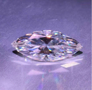 4 * 8 mm VVS Marquise Cut Hochwertige 3EX Fabrik Großhandelspreis DEF Moissanite Synthetic Moissanite