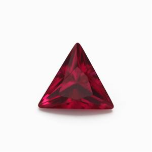 8 # Triangle Red Corundum Wuzhou Ratnapura Künstlicher Edelstein Synthetischer Rubin