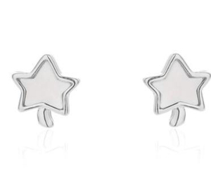 Star Tree 925 Sterling Silber Vergoldete Ohrringe