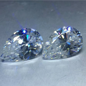 3*5mm Birnen-Schnitt-Fabrik VVS Großhandelspreis 3EX Qualitäts-D-Farbe Moissanite Synthetic Moissanite