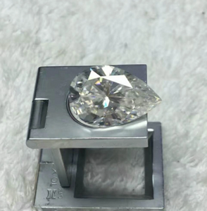 7 * 10,5 mm Birnenschnitt Fabrik VVS Großhandelspreis 3EX Hochwertige D-Farbe Moissanite Synthetischer Moissanite