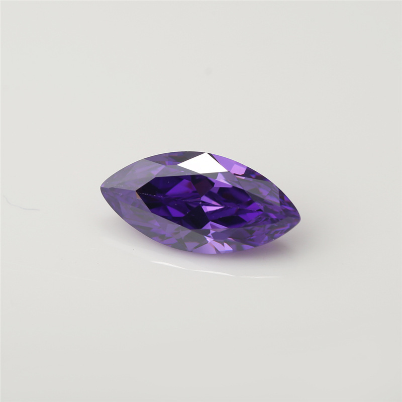 5A Custom Purple Hersteller Großhandel Marquis Zirkonia für Schmuck