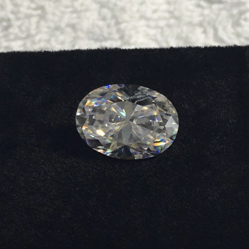 7*9mm Oval Cut VVS Qualität 3EX Fabrik Großhandelspreis D Farbe Moissanite Synthetisches Moissanite