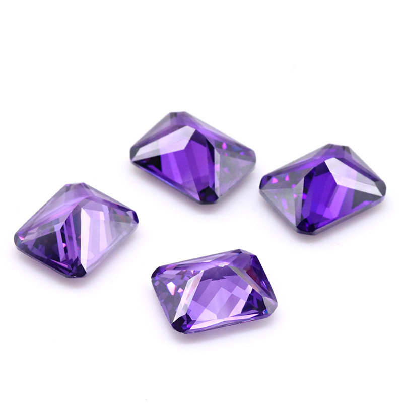 Mysterious Dark Purple 3A VVS Brilliant Cubic Zirkonia für die Schmuckherstellung