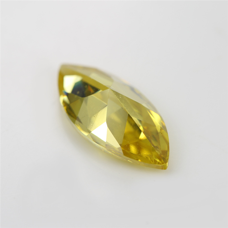 5A Custom Yellow Hersteller Großhandel Marquis Zirkonia für Schmuck