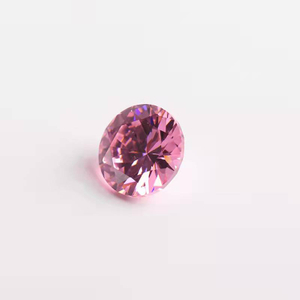 11.0-12.0mm Pink Hochwertiger DEF Moissanite im runden Brillantschliff für die Schmuckherstellung